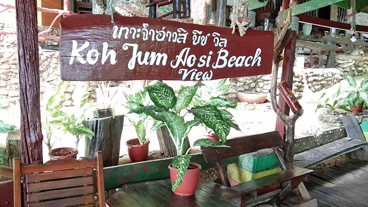 Koh Jum Aosi Beach View Exterior foto