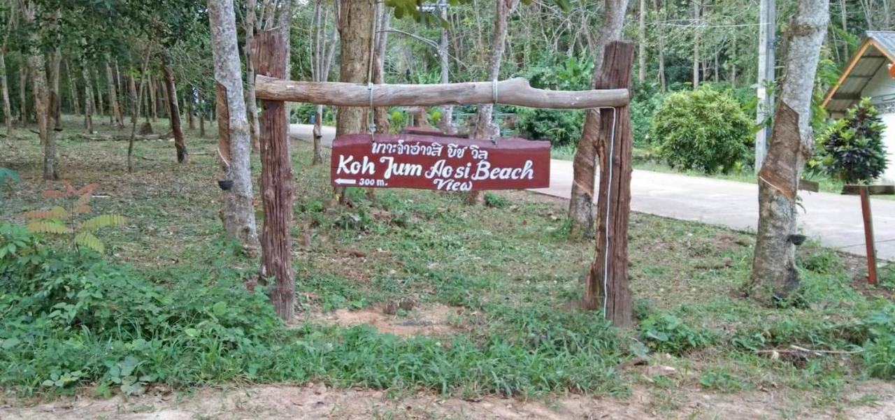 Koh Jum Aosi Beach View Exterior foto